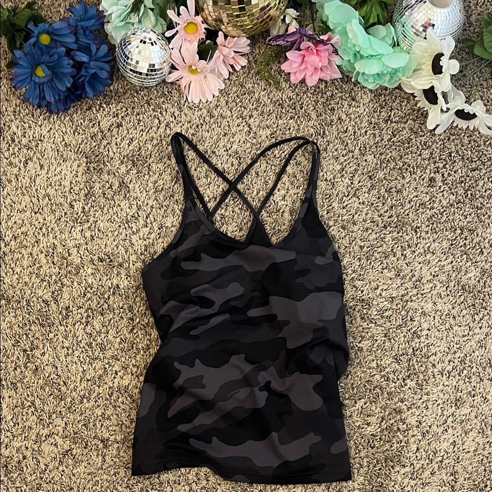 Camouflage Workout Camisole